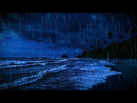 Ocean Sounds for Deep Sleep & Rain Sleep Noise