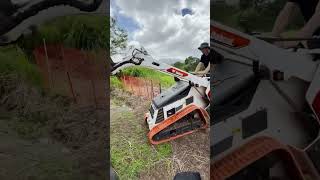 Farm land restoration in Hawaii.  #bobcatequipment #bobcatmt100 #oahu #hawaii #hawaiilife