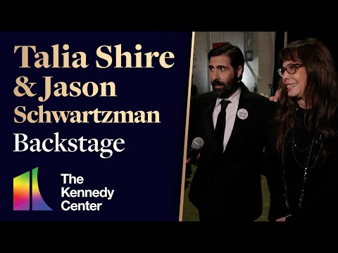 Jason Schwartzman and Talia Shire: "He's Extraordinary" | Kennedy Center Honors