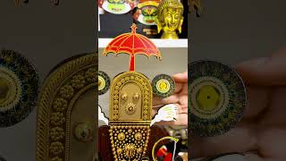 Experience Kerala's Grand Celebrations with Angroos' Kerala Pooram Memento Wooden Craft