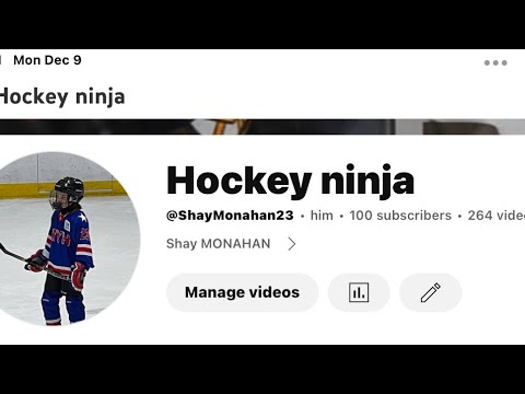 Thank you for 100 subs #100 #hockeyislife #hockeyninja #hockey #shorts