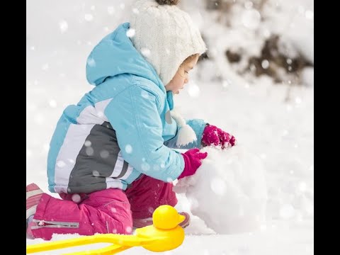 Snow toys | Outdoor winter toys | Snowballs maker clip