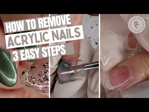 How to Remove Acrylic Nails at Home Step by Step guide (2021)