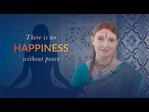 There is no happiness without peace | Gita Moment