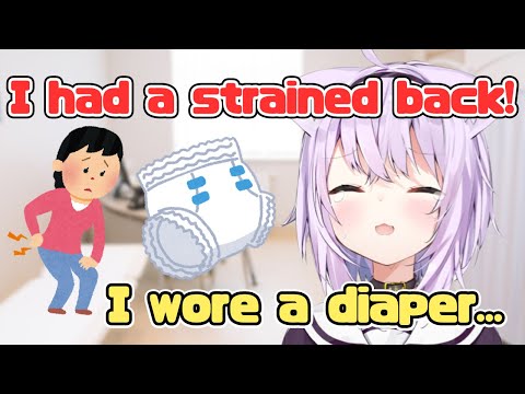 Okayu Reveals That She Had a Terrible Strained Back During Her Hiatus[Hololive/EngSub/JpSub]