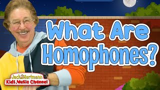 Homophones! | Jack Hartmann