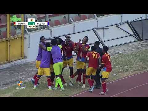 Highlights: Hearts of oak 1 - 0 Bechem United : last game for the first round