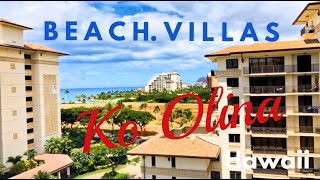 (HD4K) Beachfront Rentals Oahu Hawaii....Beach Villas at KoOlina