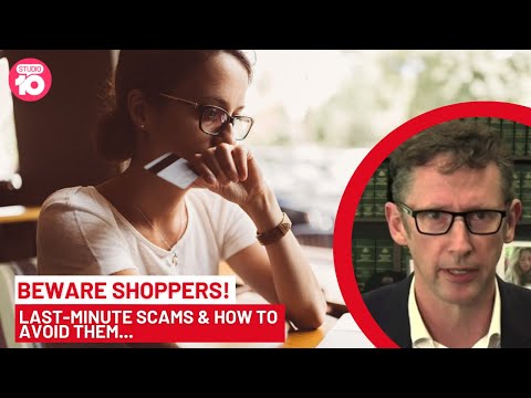 Beware of Last-Minute Shopping Scams | Studio 10