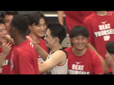 【インターハイバスケ2024】男子準決勝│福岡第一との激戦を制し東山が逆転勝利!!! 2年連続決勝進出 初優勝に王手！【インターハイ2024】男子準決勝｜東山(京都) vs 福岡第一(福岡)