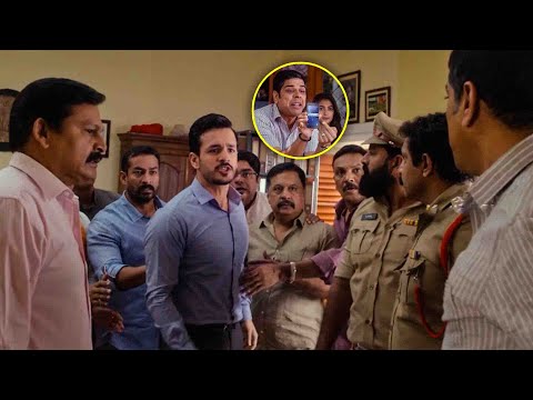 Akhil Akkineni Biggest Blockbuster Movie Ultimate Warning Scene || Kotha Cinema