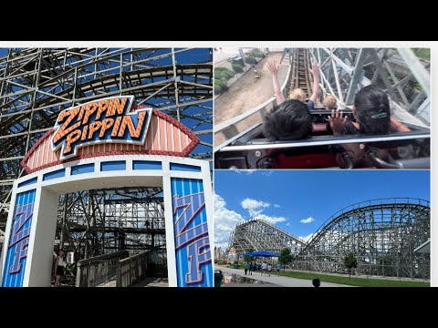 ZIPPIN PIPPIN Ride at Bay Beach Amusement Park, Wisconsin | Bay Beach Amusement Park |Roller Coaster