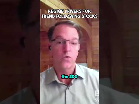 Regime drivers for trend following stocks