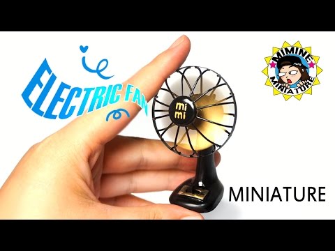 [ENG Sub] Miniature DIY - Real Electric fan / Mimine Miniature