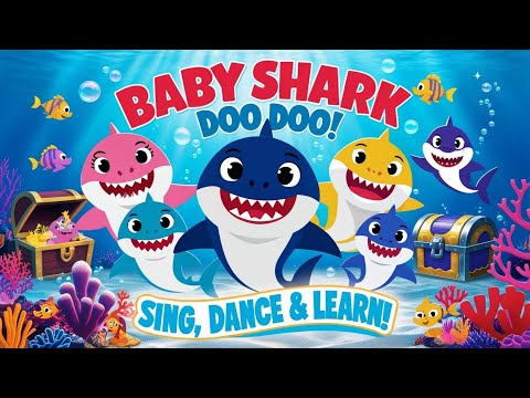 Baby Shark Doo Doo 🦈 | Sing, Dance & Learn with Fun Ocean Adventures | Kids' Favorite Song!