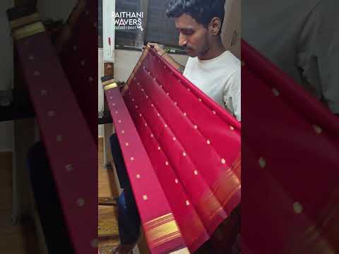 Manufacturing Silk Saree Pallu Design #manufacturing #silk #saree #traditional #wear