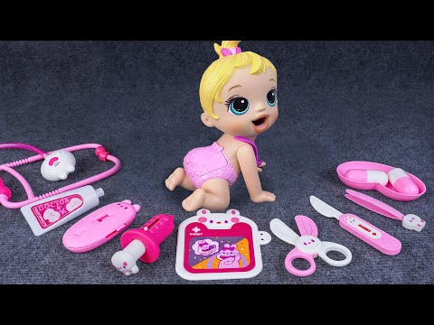 95 Minutes Disney Ambulance Set, Satisfying Unboxing Cute Bunny Doctor Playset vs Tina Unboxing Toys