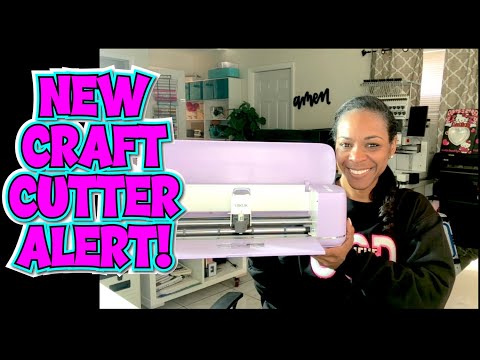 UNBOX NEW CRAFT CUTTING MACHINE | LOKLIK ICRAFT REVIEW & TEST | HTVRONT