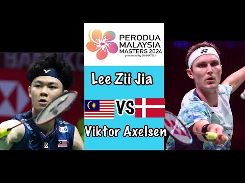 LEE Zii Jia (MAS) vs Viktor AXELSEN (DEN) | Malaysia Masters 2024 F