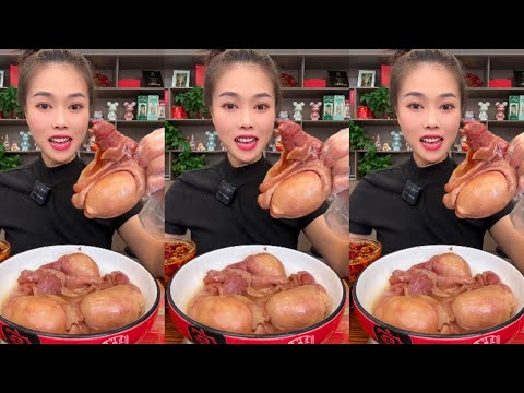 Good food mukbang eating