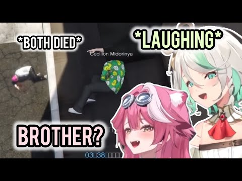 Cecilia and Raora PARKOUR ended horribly and they cannot stop LAUGHING [HoloGTA] | Hololive