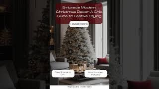 Christmas Luxury Interiors 2024 | The Art of Chic Holiday Decoration. 52