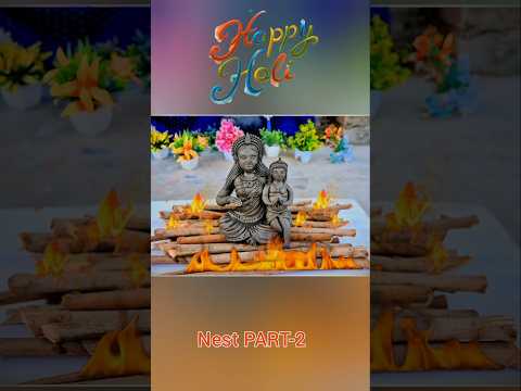 Holika murti making Video 2025 #shorts #holi