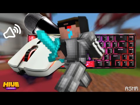 [480fps] Keyboard and mouse sounds - Hive bedwars