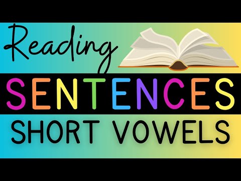 Reading Simple Sentences {Short Vowels}