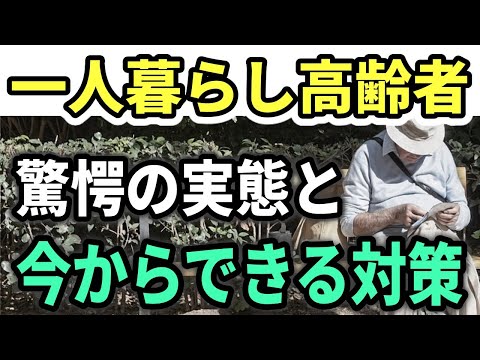 【老後生活】一人暮らし高齢者の実態と、不安解消のために今からできる対策法