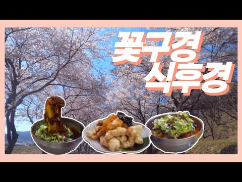 #25 [귀촌 브이로그] 오랜만의 외출! 벚꽃 구경도 식후경~