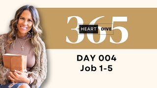 Day 004 Job 1-5 | Daily One Year Bible Study | Audio Bible Reading with Commentary