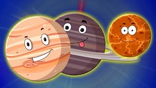 ดาวเคราะห์เพลง | วิดีโอการศึกษา | เรียนรู้ดาวเคราะห์ | Solar System Song | Baby Rhyme | Planets Song