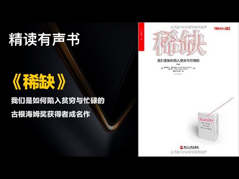 古根海姆奖获得者成名作 - 精读《稀缺》-  我们是如何陷入贫穷与忙碌的