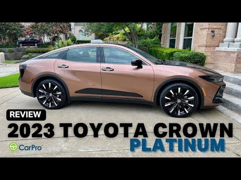 2023 Toyota Crown Platinum Review and Test Drive