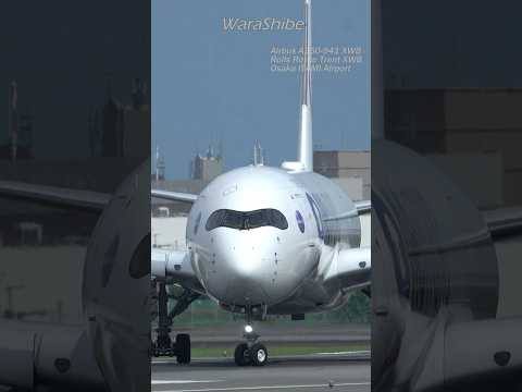 JAL A350-941XWB Takeoff | Beautiful from every angle | Osaka ITAMI Airport Plane Spotting