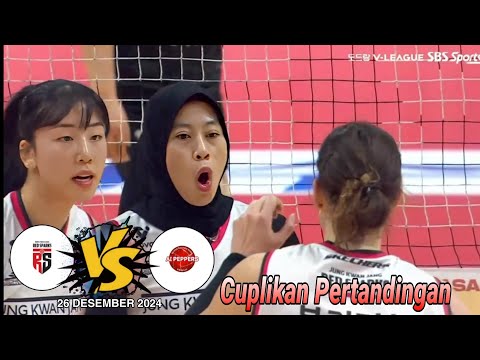 Cuplikan pertandingan Red Sparks vs Ai Peppers 26 Des 2024