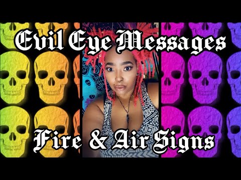 🧿Who Is Sending You Evil Eye 🧿                     Fire & Air Signs