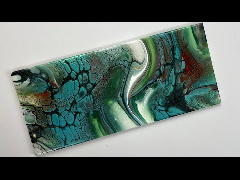 Beginner Deconstructed Bloom Tiles | Acrylic Pour Art Therapy