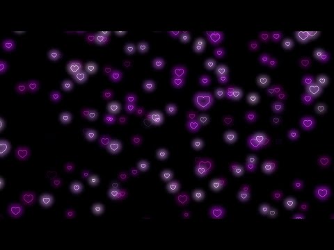 Heart Video Background💜Purple Heart Background | Animated Background | Wallpaper Heart