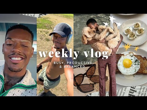 VLOG: SUPER BUSY & BALANCED! MENTORING + SKIN CARE + HEALING + CALMING ANXIETY, & MORE  | Tarek Ali