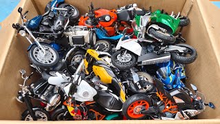 Reviewing Best Collection Various Models and Brands Diecast Motorcycles 1/12 Scale from the Box