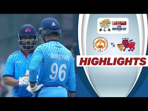 SMAT 2024 SF1, Baroda vs Mumbai: Match Highlights