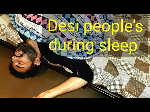 How brown people sleep Types of sleepers desi peoples