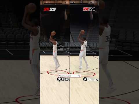 NBA 2K25 Best Jumpshot Comparison: Kevin Durant Jumper #2k25 #nba2k25