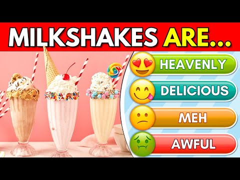 Tier List Rank Dessert from Heavenly to Awful 🥧📝 - Sweet Treat Quiz