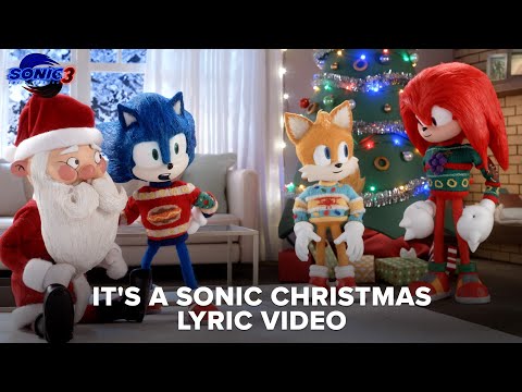 Sonic the Hedgehog 3 | It's a Sonic Christmas Lyric Video (2024 Movie)