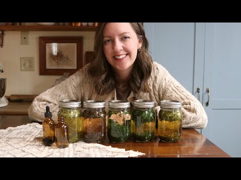 Building a Natural Medicine Cabinet | How I make Simple Tinctures