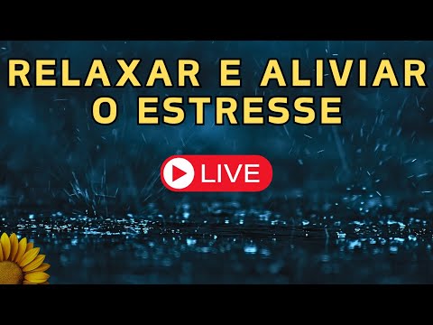 🔴 RELAXAR e ALIVIAR o Estresse, SONO Profundo com o BARULHO CALMANTE da CHUVA - RAIN for SLEEP🌧️