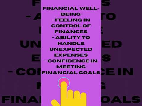 YOUR FINANCIAL WELL-BEING ! : -#shorts #finance #emergencyfund